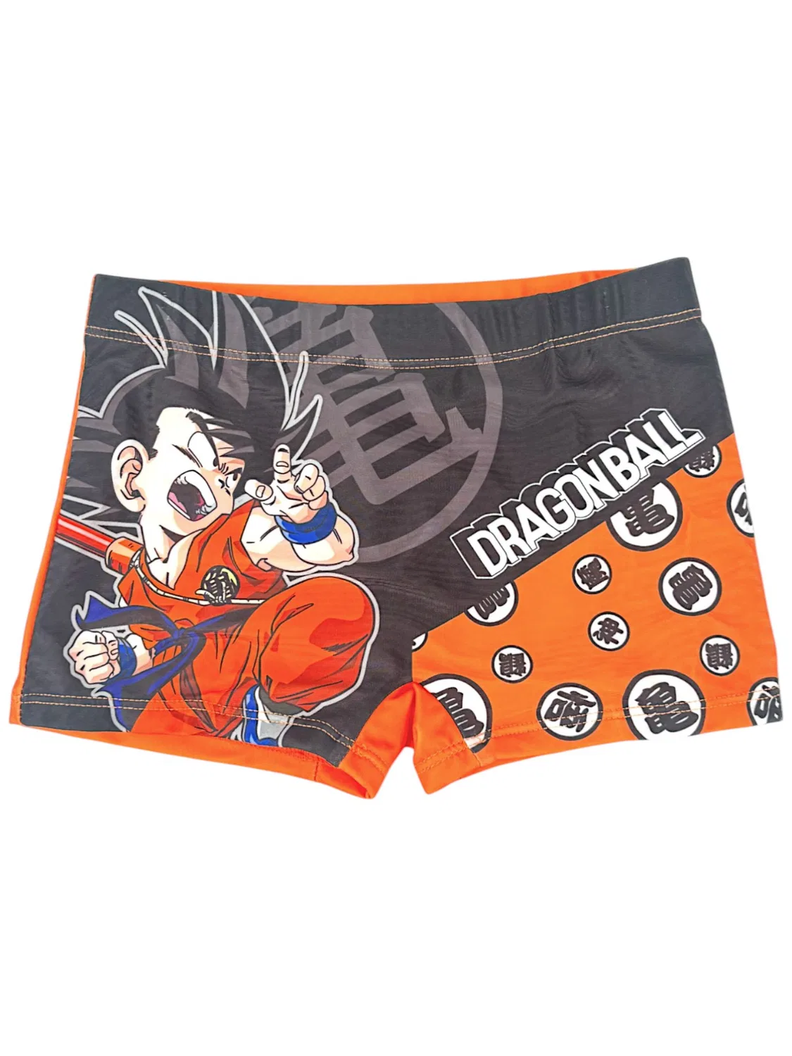 Шорты для плавания Dragon Ball Badehose Son Goku оранжевого цвета
