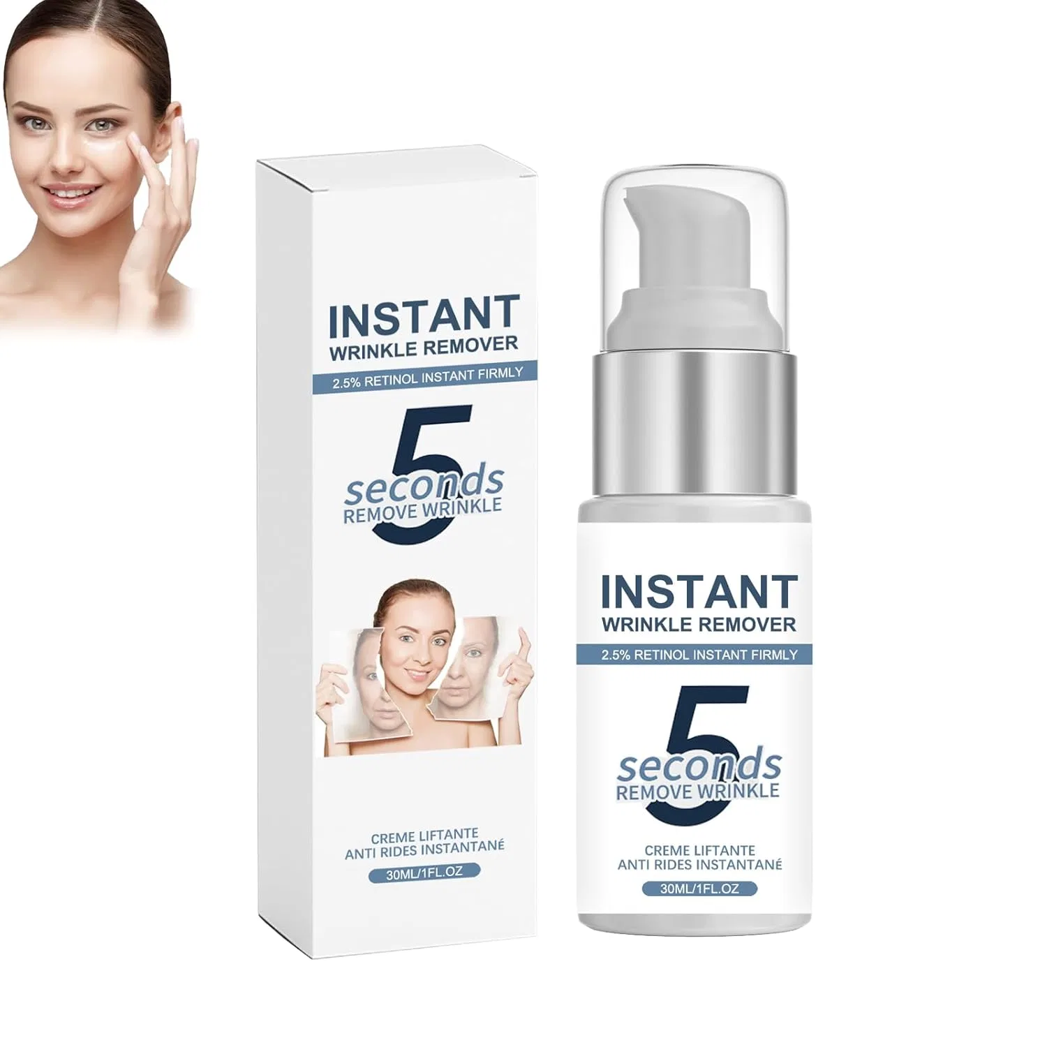 Антивозрастной крем с лифтинг-эффектом, Retinol, 30 мл, 1 шт Generic