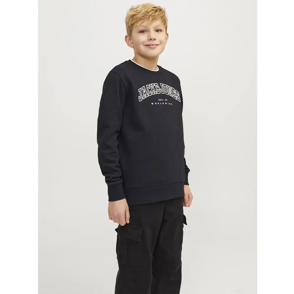 Свитшот Varsity Jack & Jones, черный