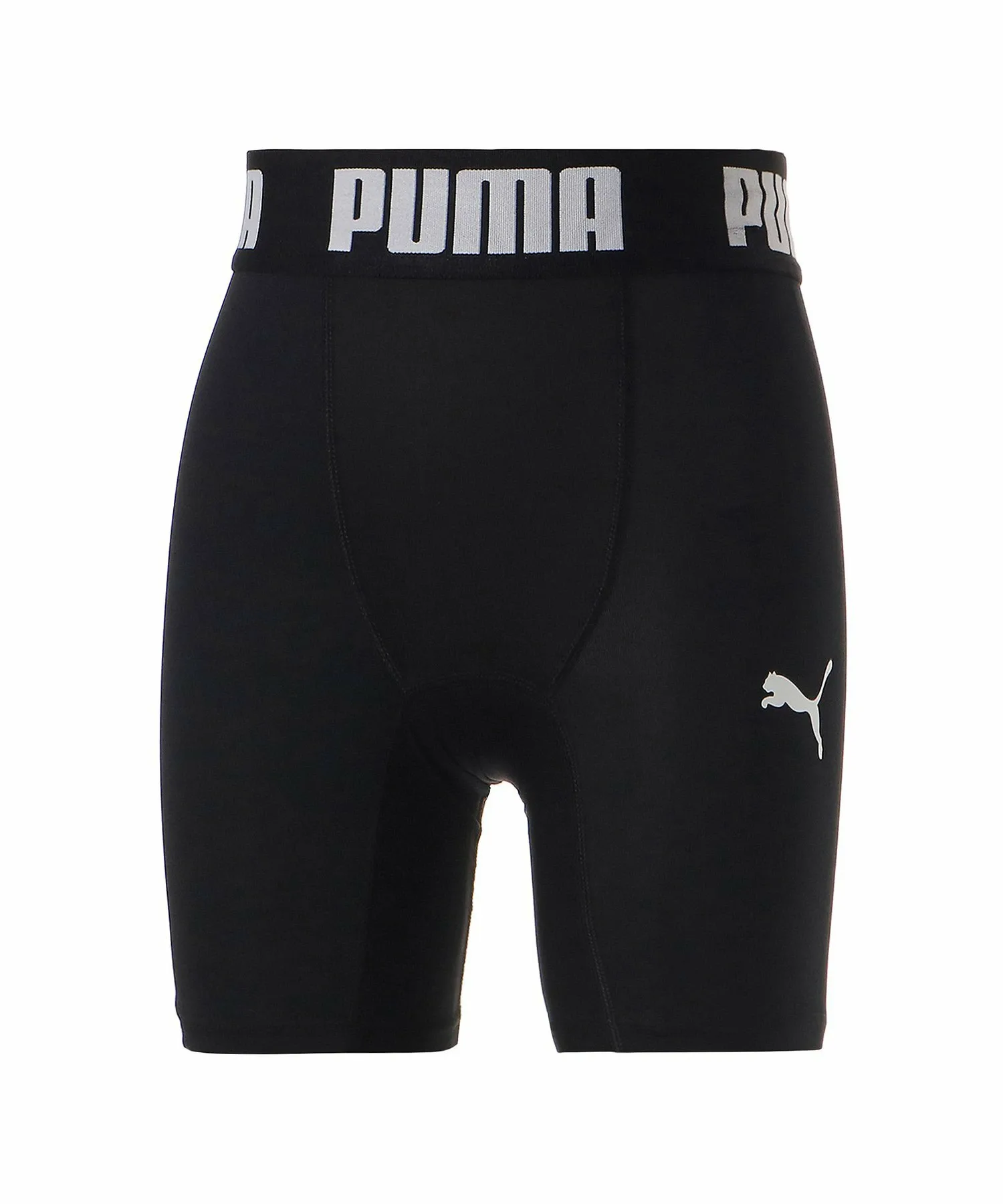 Детские компрессионные шорты-тайтсы для мальчиков, размеры 120-160 см PUMA, Puma Black