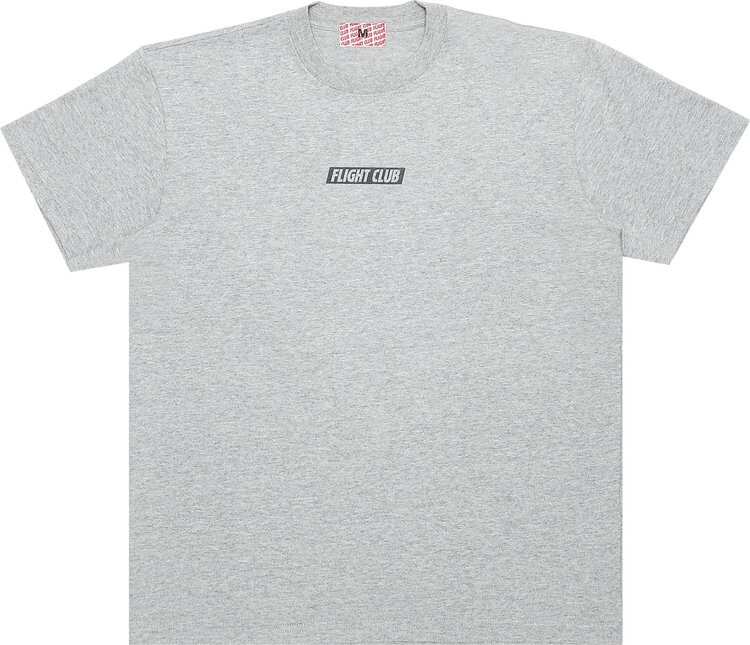 

Футболка Flight Club Slant Logo Tee 'Heather Gray/Black', серый