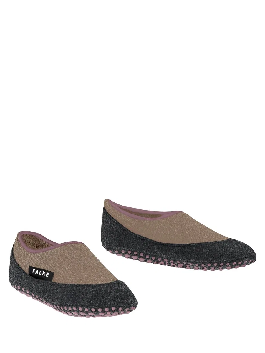 Носки FALKE 'Cosyshoe' в бежевом цвете с пятнистым рисунком — фото 3