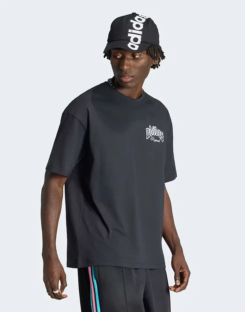 Футболка Adidas Originals Sst arch, черный — фото 3