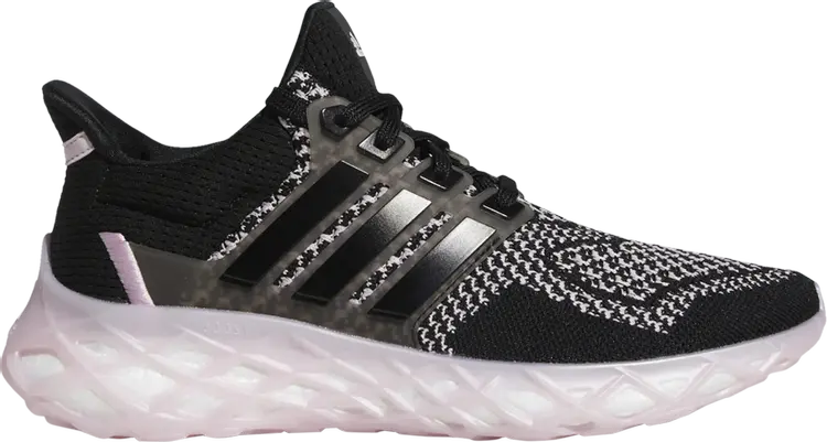 

Кроссовки Adidas Wmns UltraBoost Web DNA 'Black Clear Pink', черный