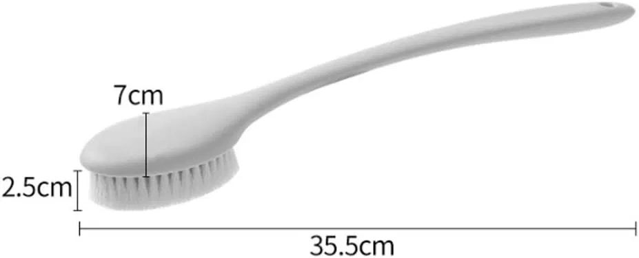 Щетка для тела Bath Brush, WYRKYP, 37x7.5x4 см, Pink — фото 2