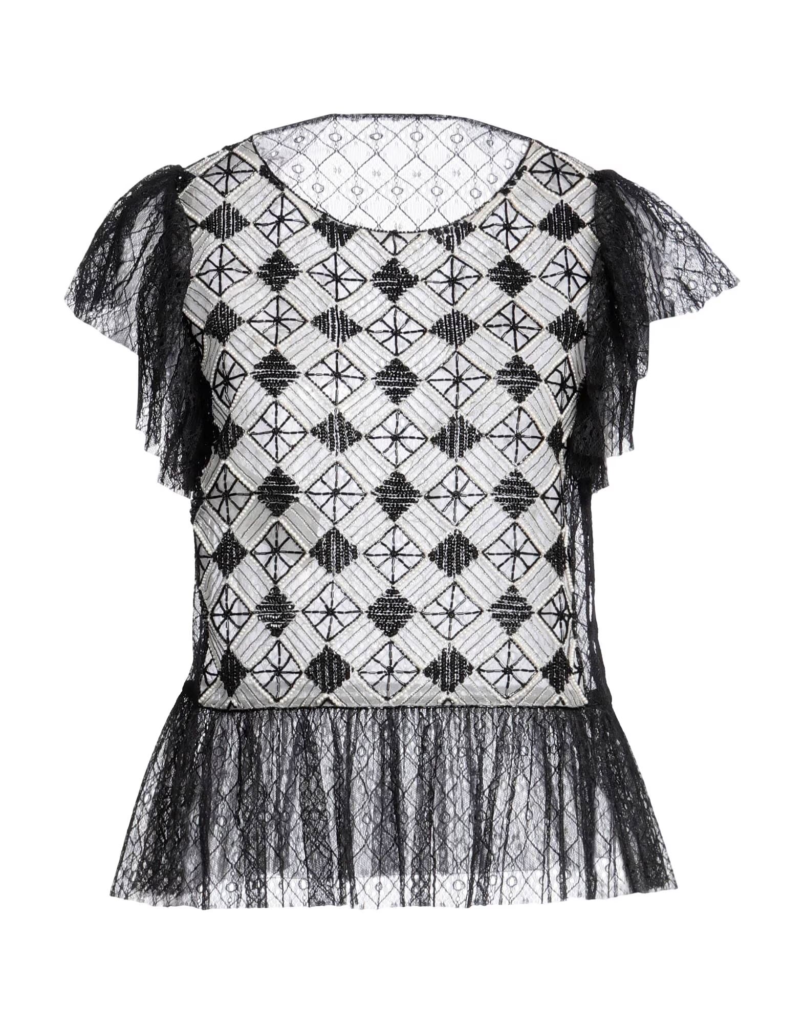 

Топ Alberta Ferretti, черный