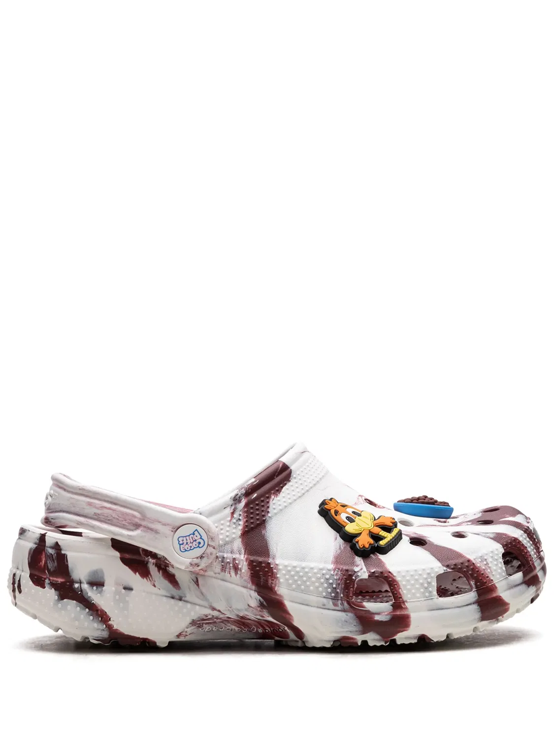 Клоги Classic Clog Cocoa Puffs Crocs Kids, коричневый