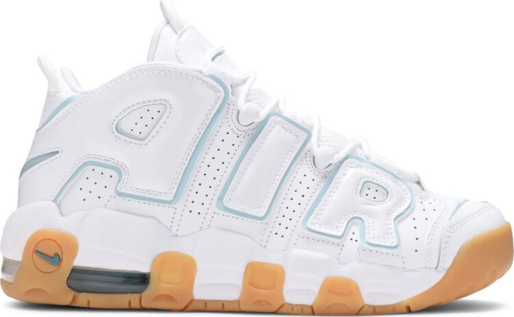 

Кроссовки Nike Air More Uptempo GS 'Ocean Bliss', белый