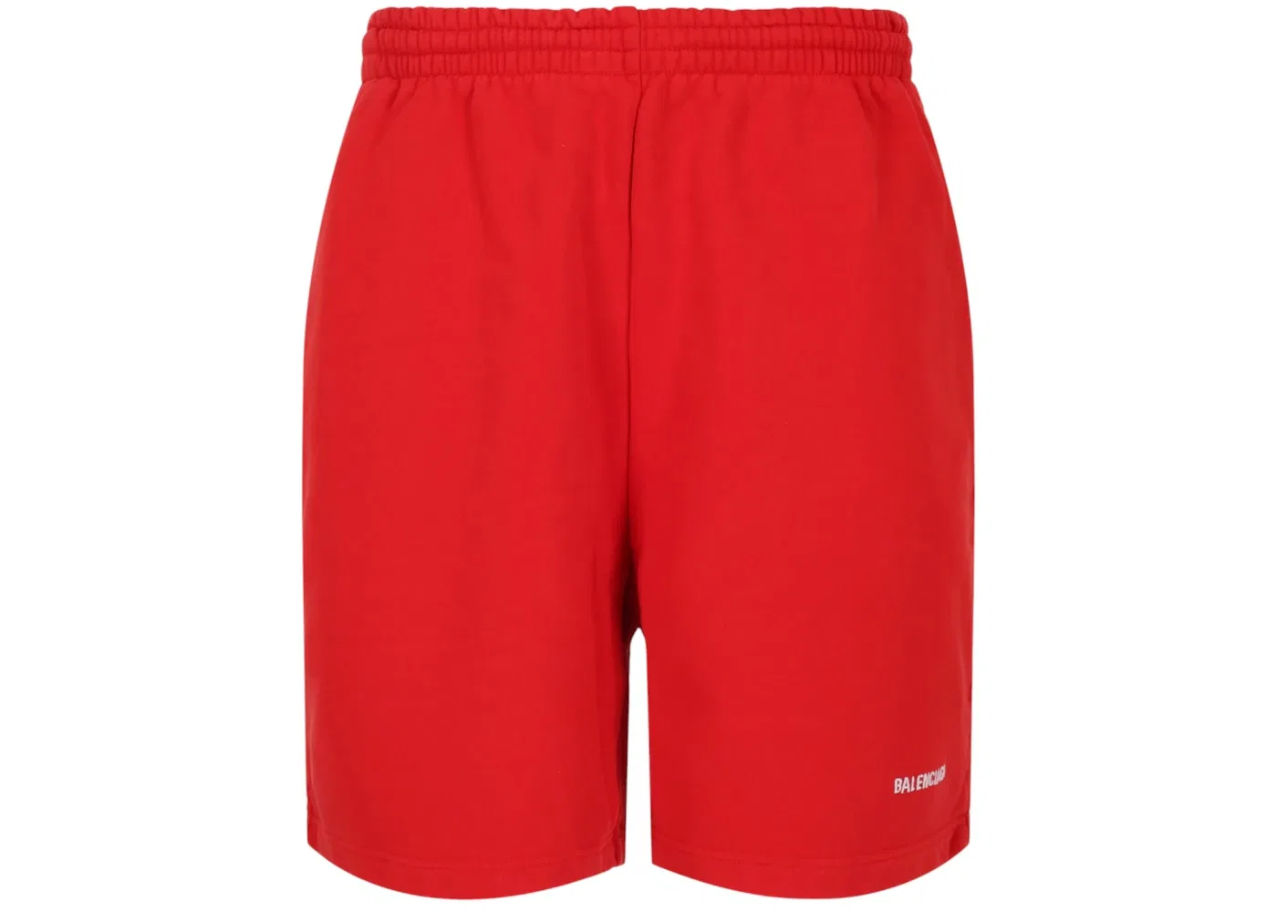 Мужские шорты с принтом Balenciaga, Bright Red