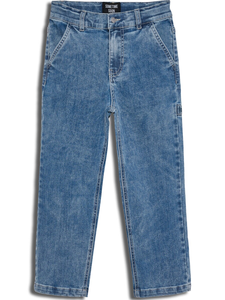 

Обычные джинсы SOMETIME SOON, цвет Light blue/Dark blue