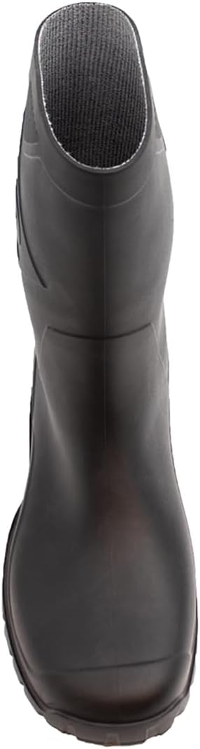 Dunlop Flying Dee - защитная обувь унисекс, ПВХ короткие резиновые сапоги до икры, 100% водонепроницаемые и химически стойкие, черный — фото 4