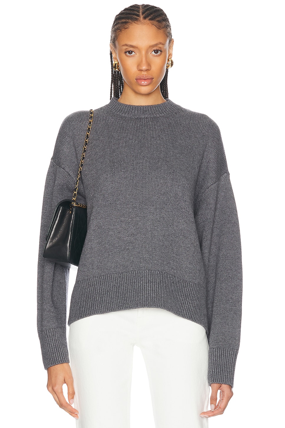 

От Марианны Соноры Свитер L'Academie, цвет Dark Heather Grey