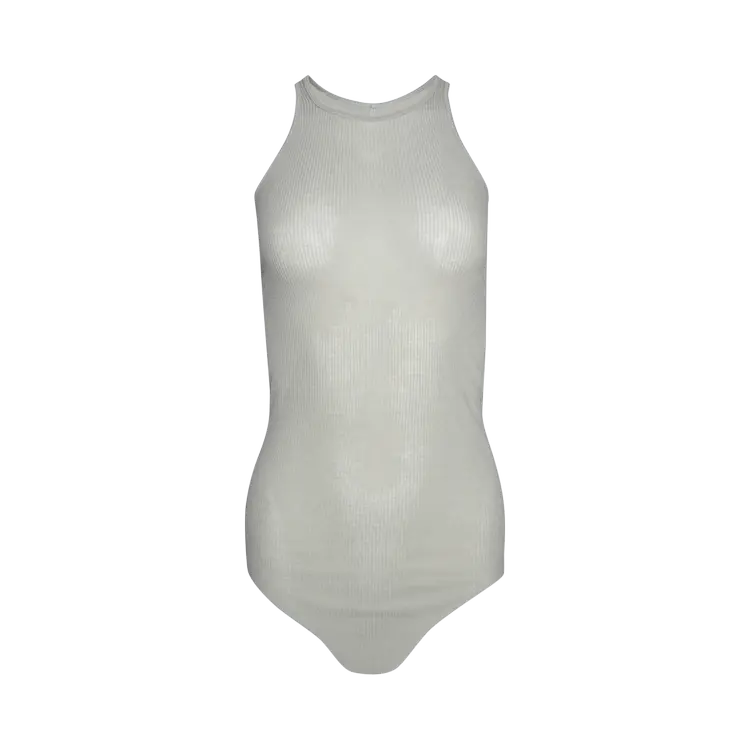 

Топ Rick Owens Rib Tank 'Pearl', кремовый
