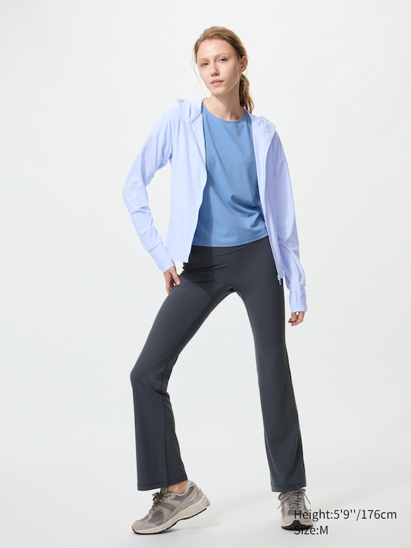 Толстовка AIRism Ultra Stretch с UV-защитой Uniqlo, 00 white — фото 2