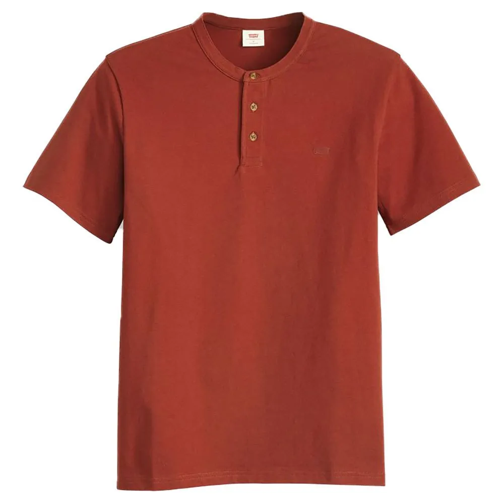 

Футболка Levi's Henley, красный