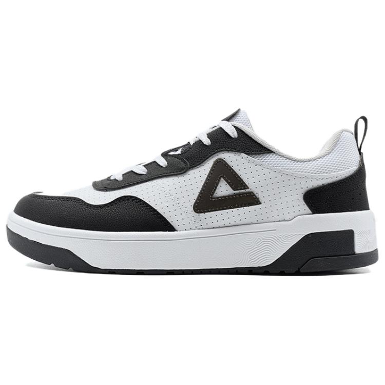 

PEAK State Pole Slip Resistant Abrasion Resistant Low top Skateboard Shoes Men's White Black