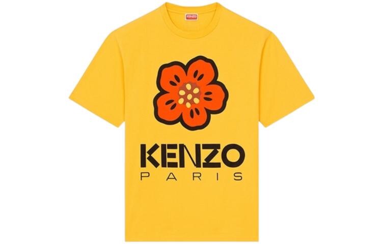 

Футболка Boke Flower Series для мужчин, золотисто-желтая Kenzo, цвет Gold