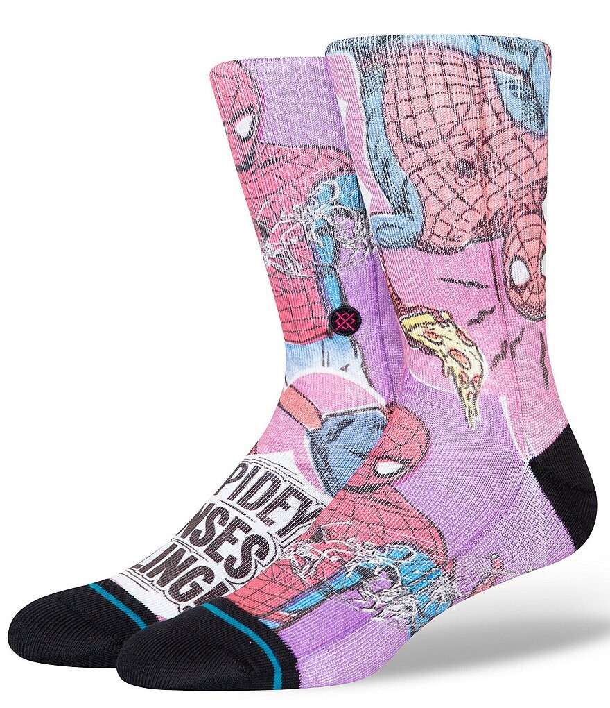 

Носки для экипажа Stance Spidey Senses, розовый