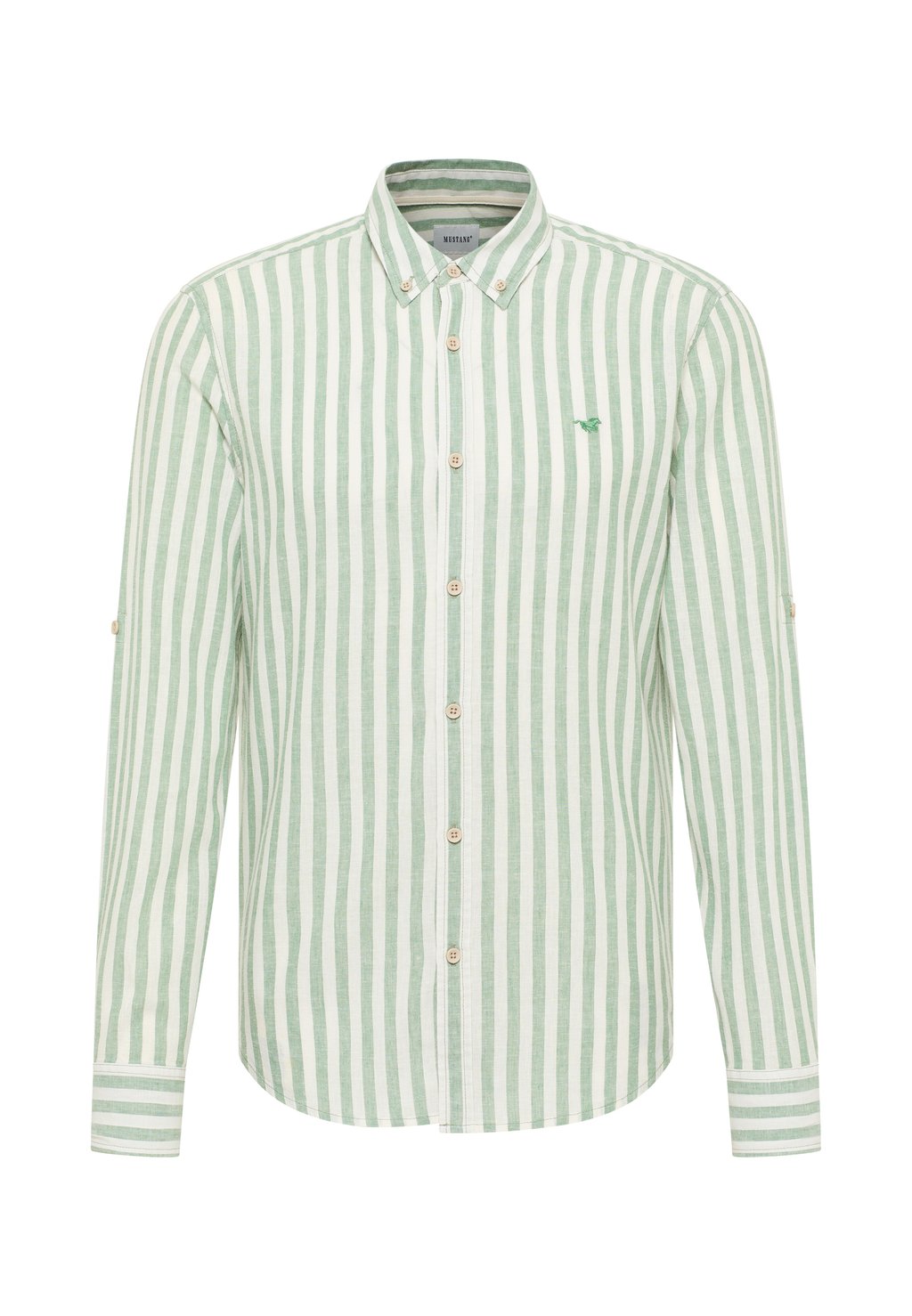 

Рубашка STYLE RAWLINS MODERN SLIM FIT Mustang, зеленый