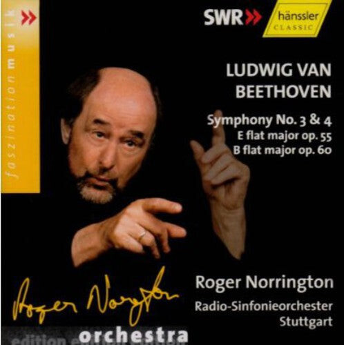 

CD диск Beethoven / Norrington / Rso Stuttgart: Symphonies 3 & 4