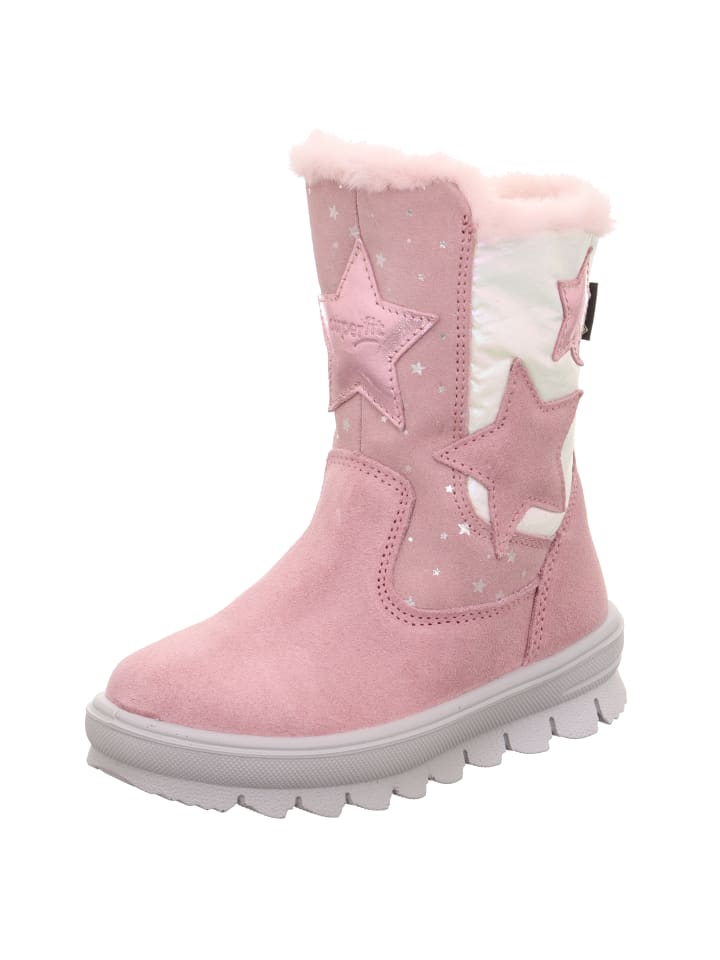 

Зимние сапоги FLAVIA розового/белого цвета superfit