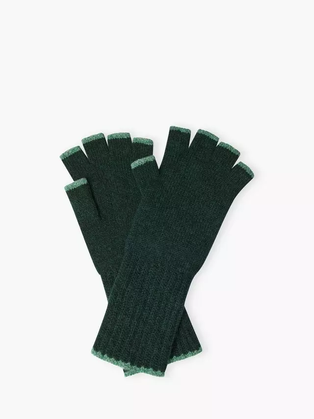 

Перчатки Brora Fingerless Cashmere, цвет pine/thyme