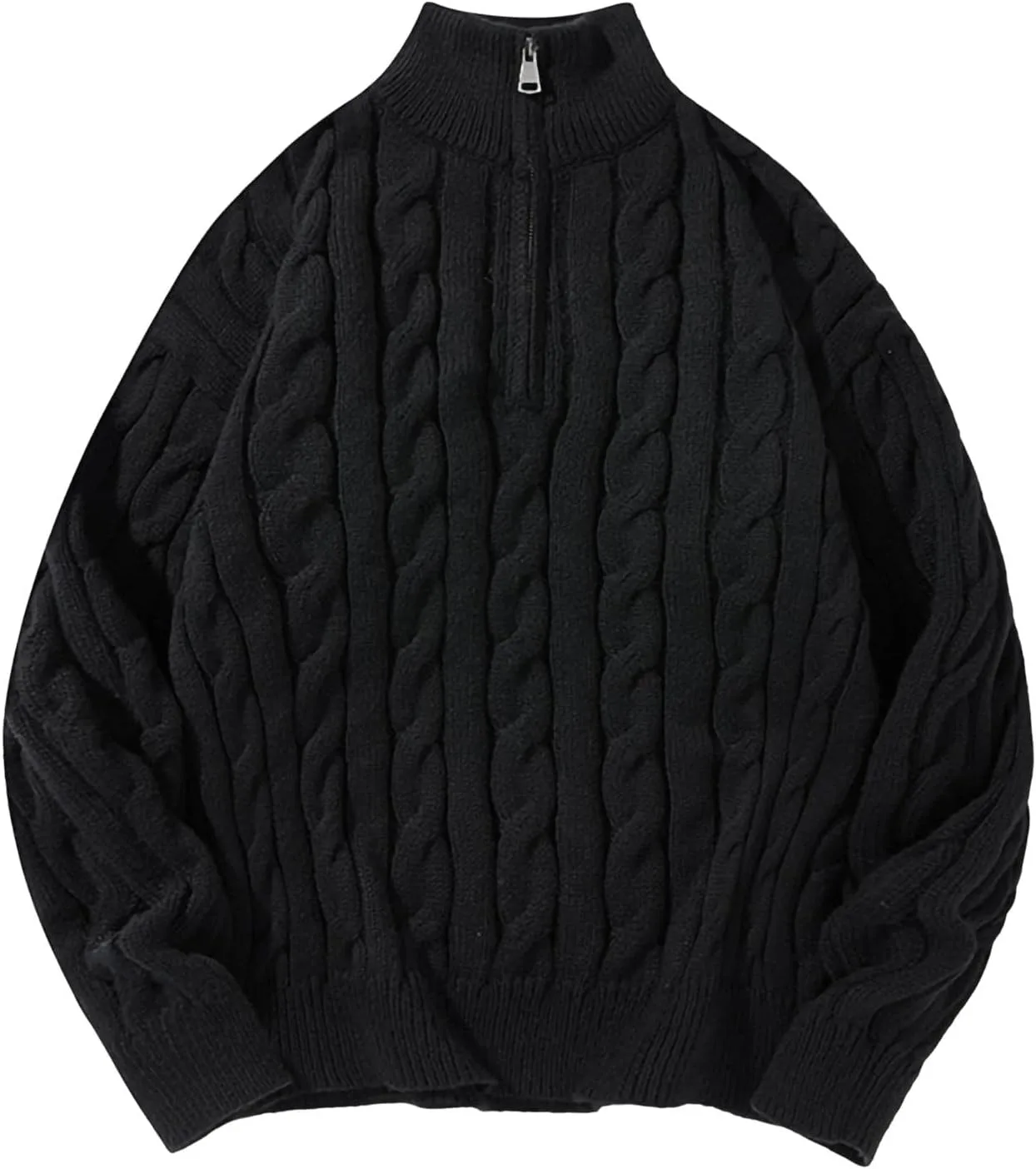 

Свитер Cambkatl с воротником-стойкой, уютный зимний пуловер на молнии