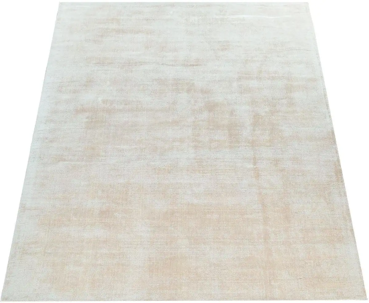 

Ковер Paco Home "Glori 330", прямоугольный, ручное плетение, короткий ворс, 100% вискоза, ручное плетение, с легким отливом 200х300 см, цвет creme