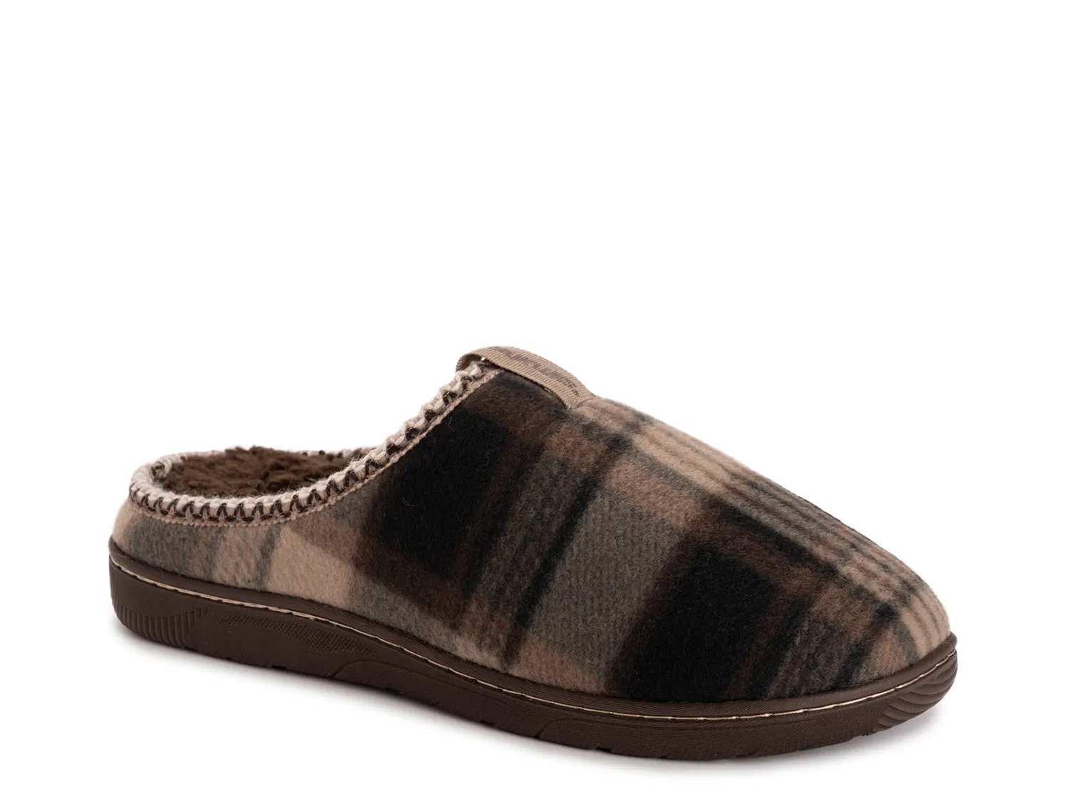 

Тапочки MUK LUKS Jaydon Clog, коричневый