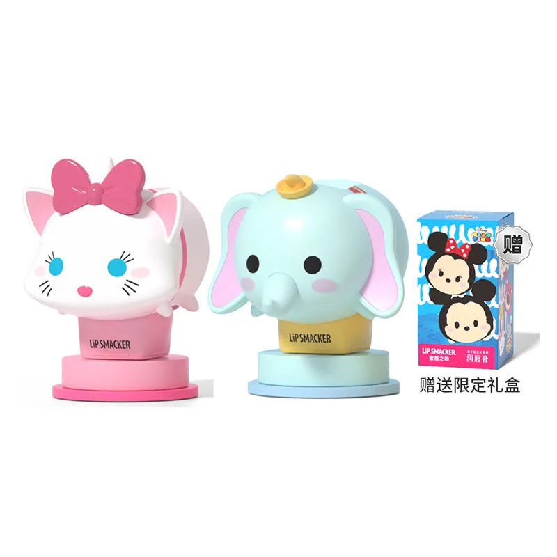 Lip Smacker Бальзам для губ увлажняющий Disney Collaboration, Mary Cat + Dumbo 7.4g*2