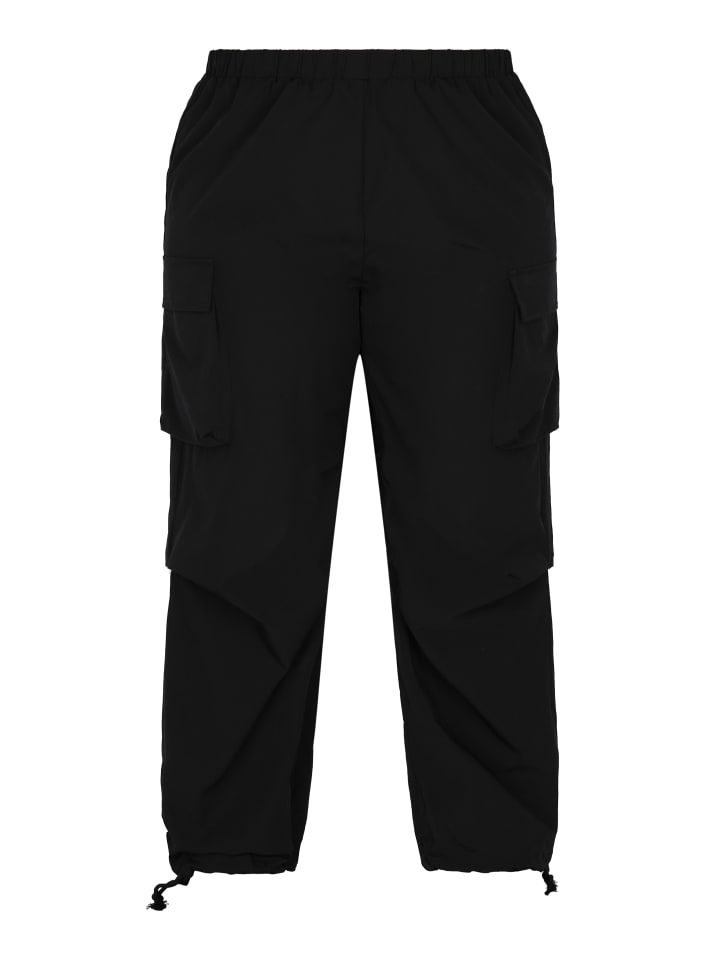 

Тканевые брюки ROCKEASY Plus Size Pants, черный