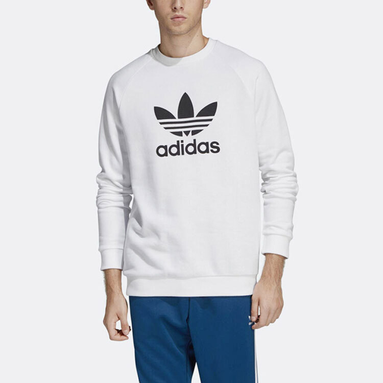 TREFOIL CREW Толстовка мужская Adidas Originals — фото 3