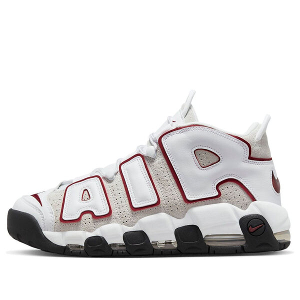 

Кроссовки air more uptempo '96 'white team red' Nike, белый