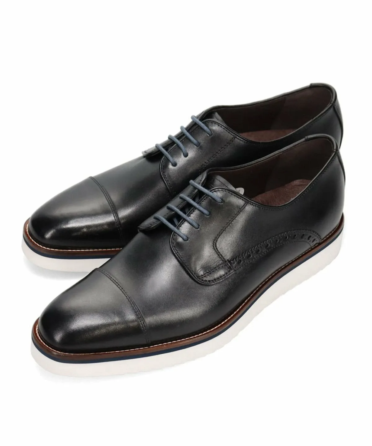 Туфли-лодочки с прямым носком в стиле Madras, black