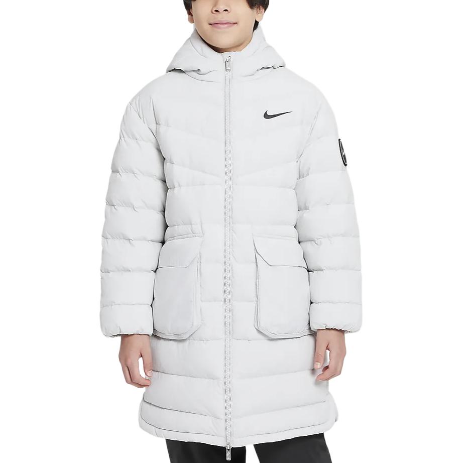 

Пуховик Photon Gray для подростков Nike, серый