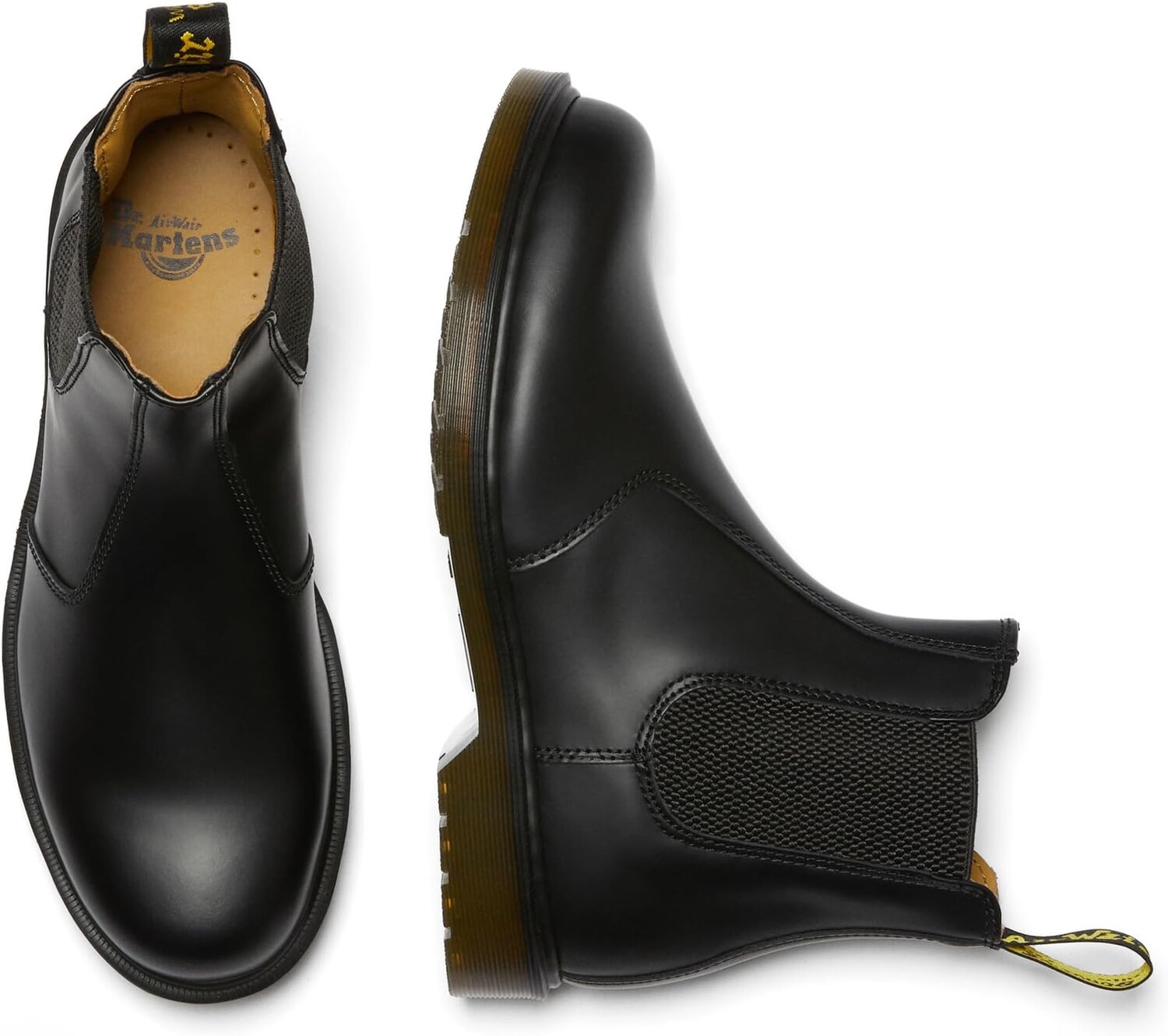 Ботинки мужские Dr. Martens челси высокие, черный — фото 2