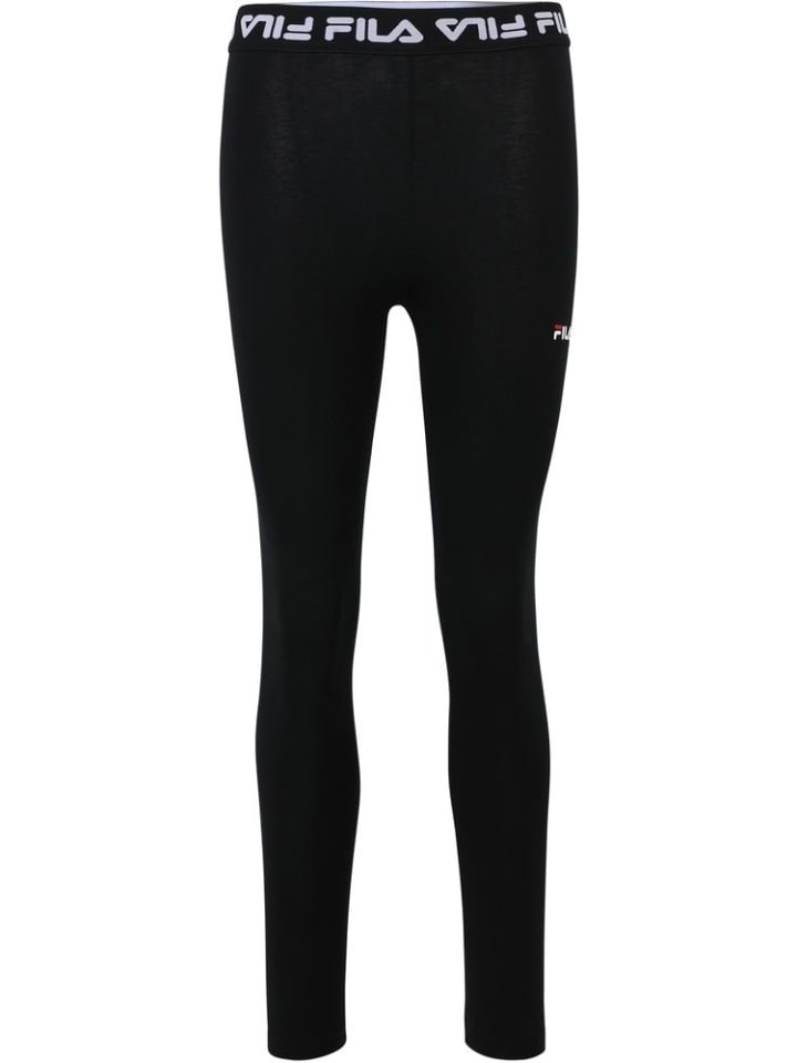 

Леггинсы Lohnsfeld Taped Logo Leggings Fila, черный