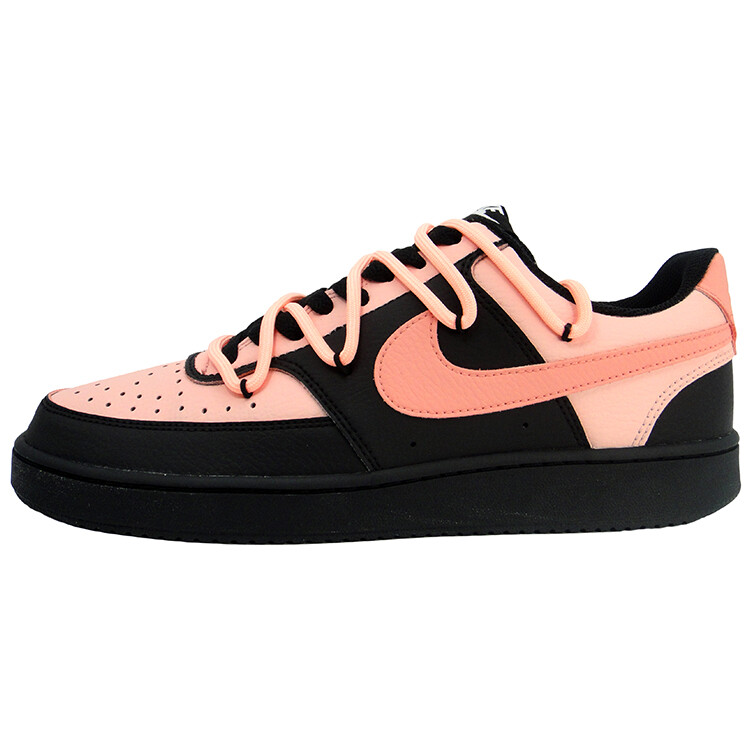 

Кроссовки Nike Court Vision 1 Skateboarding Shoes Unisex Low-top Black, розовый