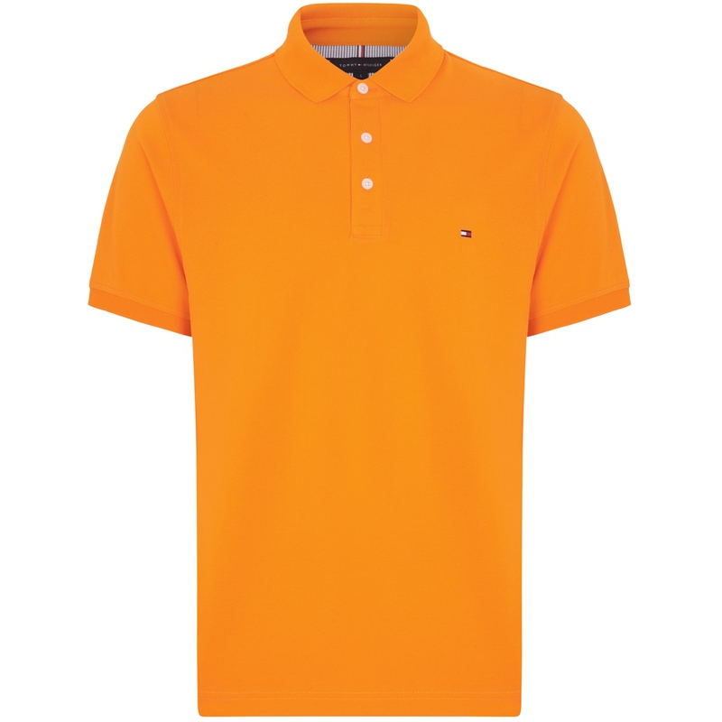 

Поло 1985 series мужское sun orange Tommy Hilfiger, оранжевый