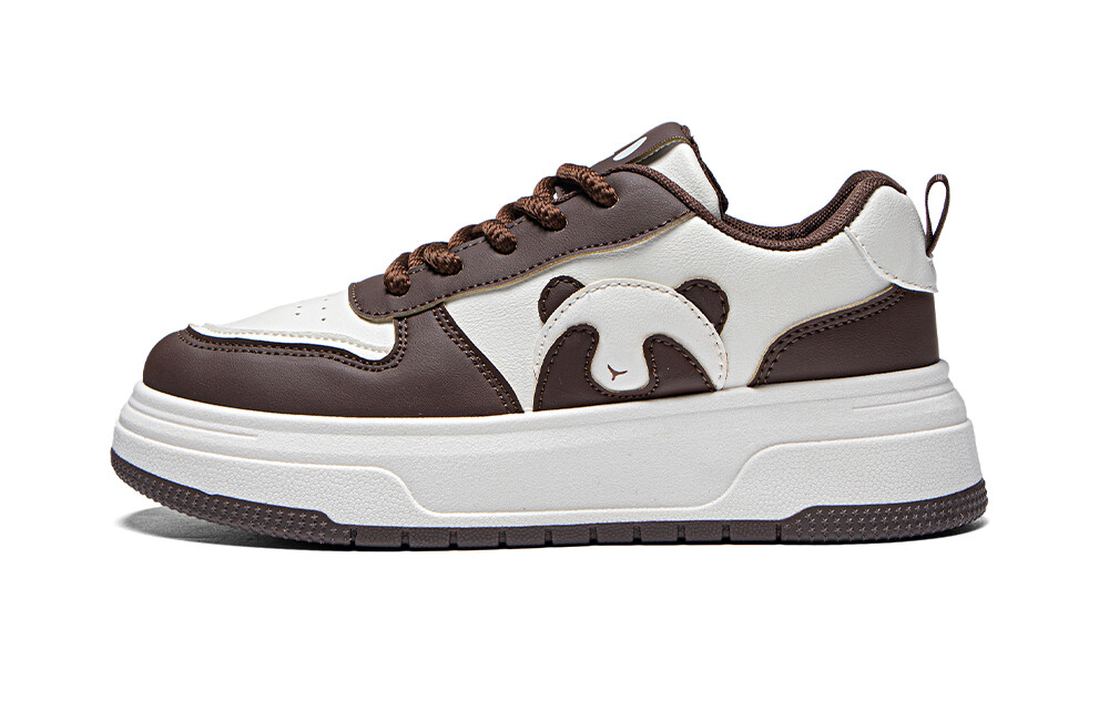 

Кроссовки RENBEN Skateboarding Shoes Women's Low-top, коричневый