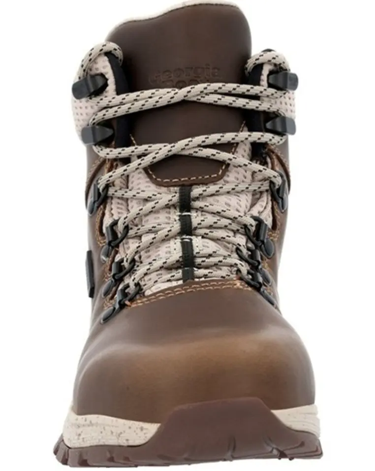 Женские ботинки Georgia Trail с металлическим носком, размер 11 Georgia Boots, коричневый — фото 3