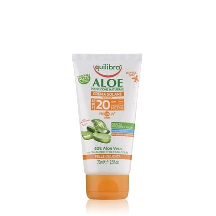 

Equilibra Солнцезащитный крем с алоэ Spf20 75 мл