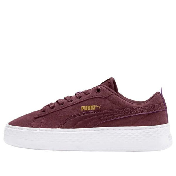 

Кроссовки smash platform sd casual board shoes red Puma, красный