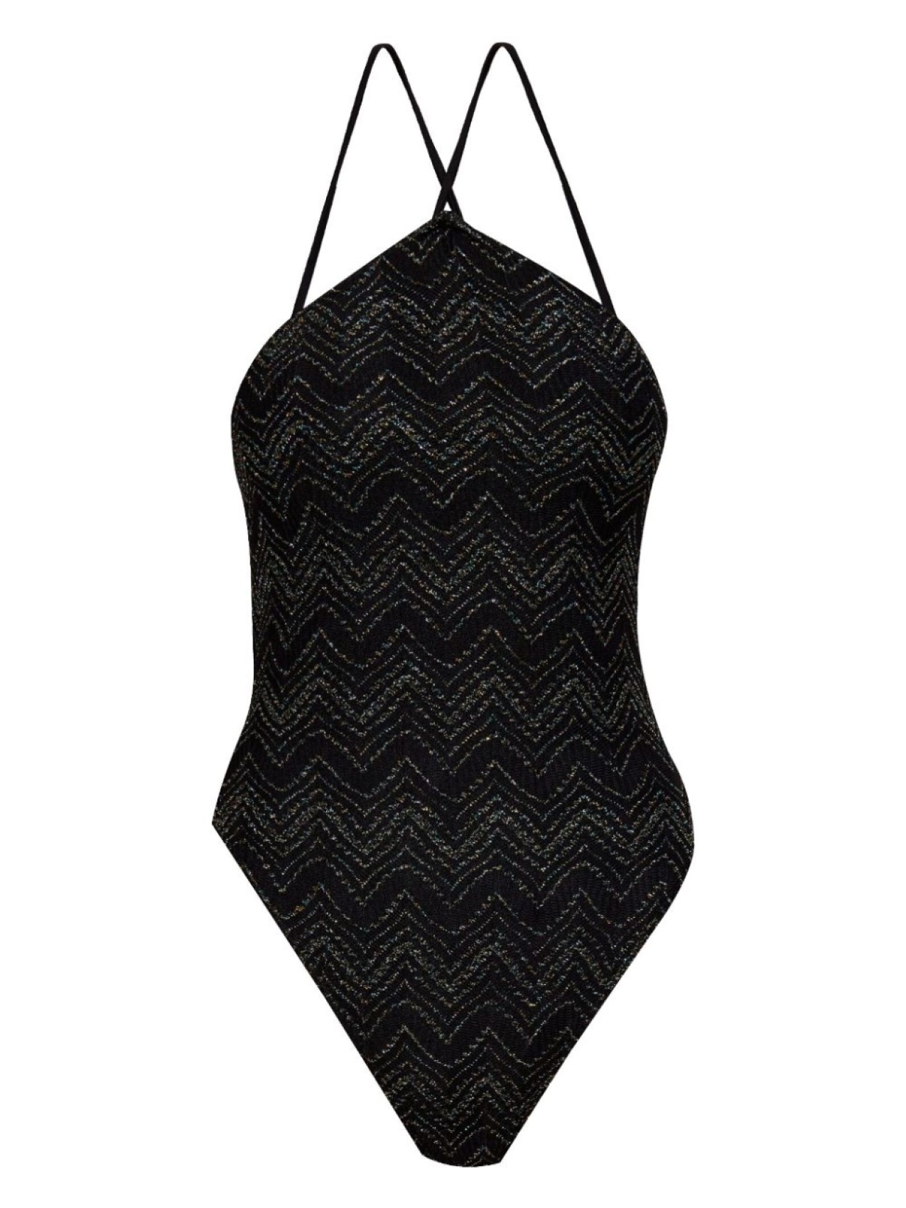 

Missoni купальник с люрексом, черный