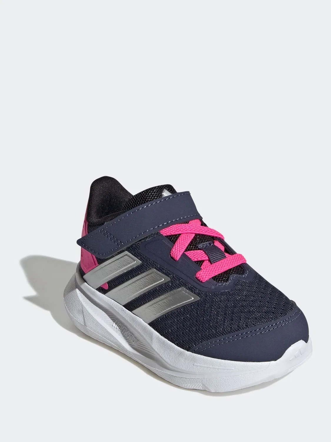 Кроссовки Duramo 2.0 adidas, синие/розовые — фото 3
