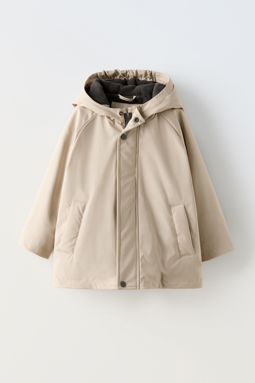 

Плащ с водоотталкивающей подкладкой ZARA, цвет stone