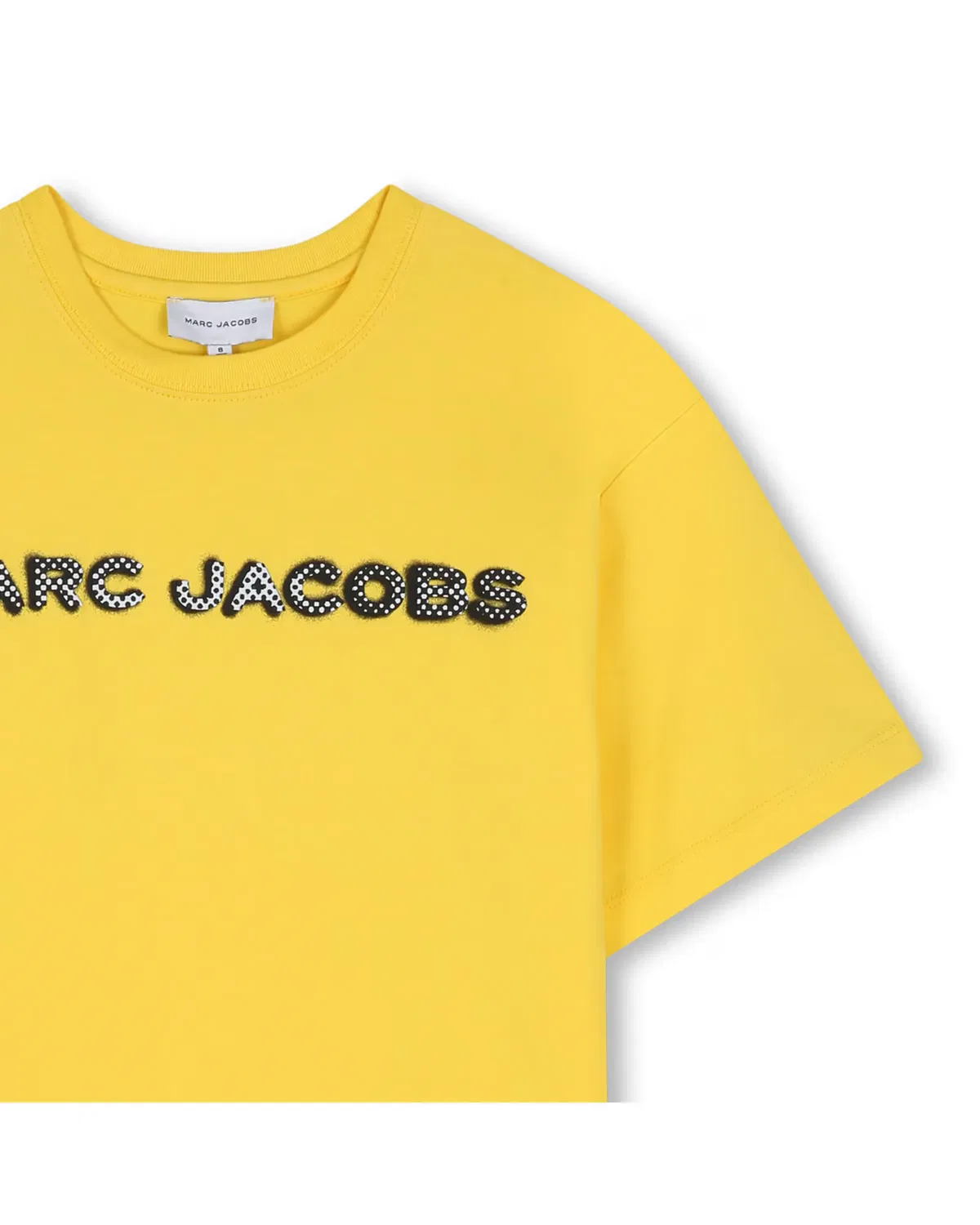 Детская футболка для мальчиков с принтом Marc Jacobs, Amarillo — фото 2