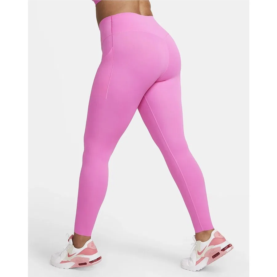 Леггинсы для тренировок Nike Dri-FIT Universa Medium-Support High-Waisted Full-Length Training, Розовый — фото 2