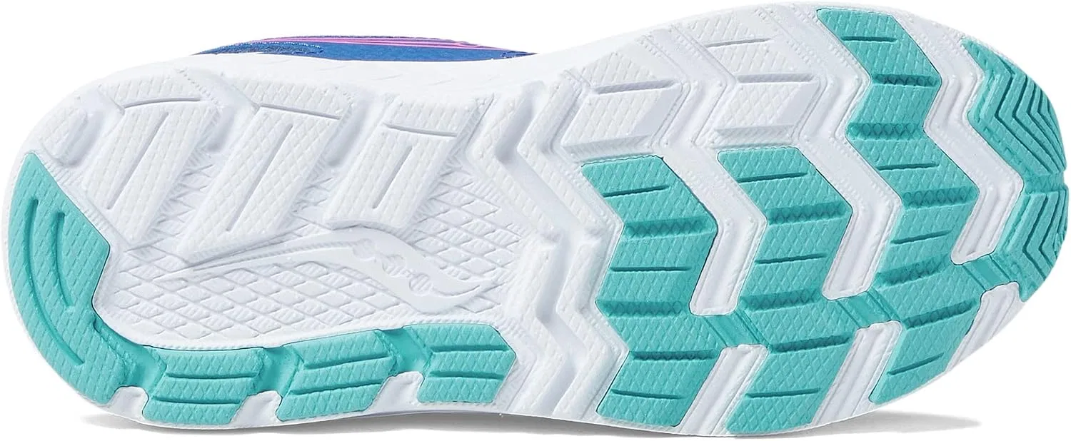 Детские кроссовки для девочек Ride 10 Jr. Saucony, Blue Swirl — фото 4