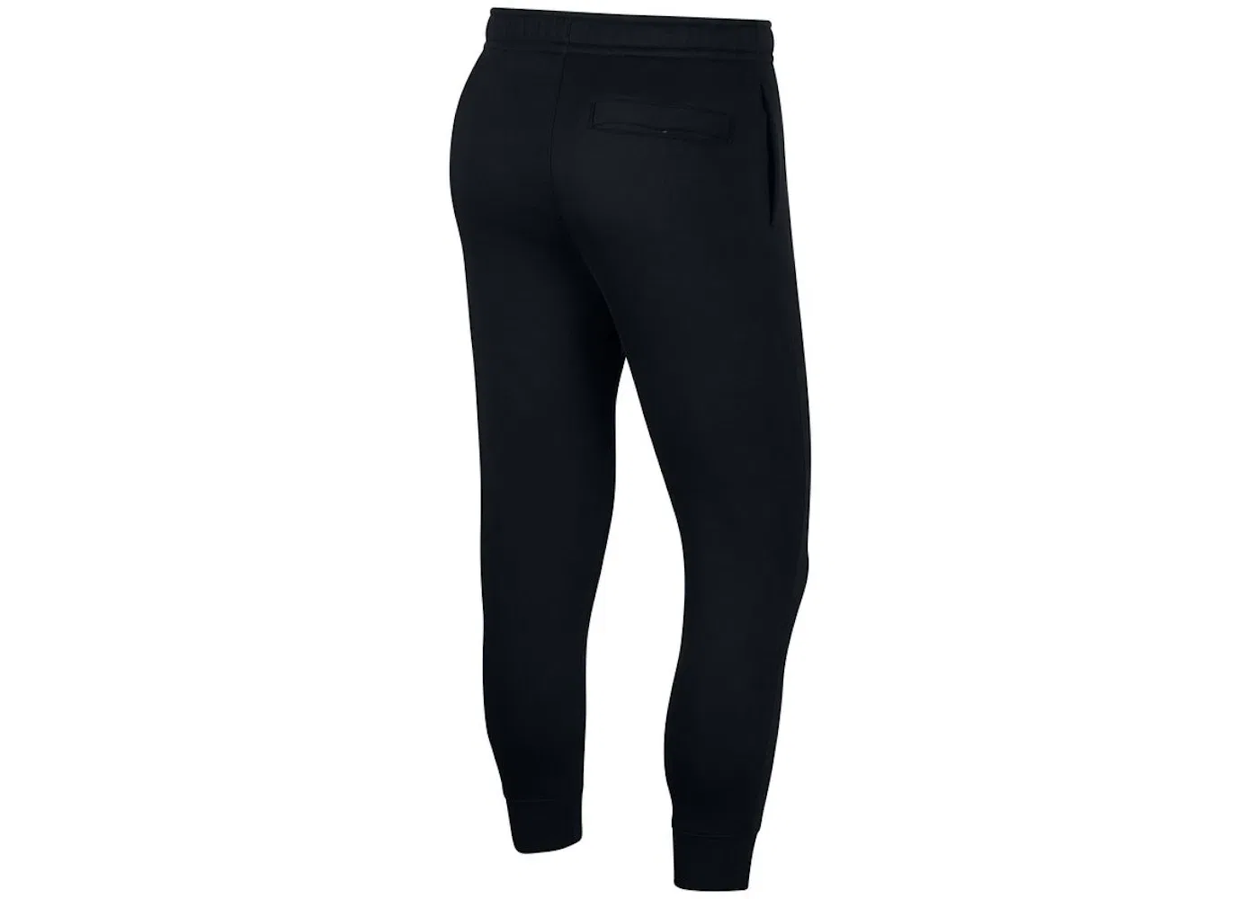 Мужские спортивные штаны из флиса Nike Joggers, Black/Black/White — фото 2